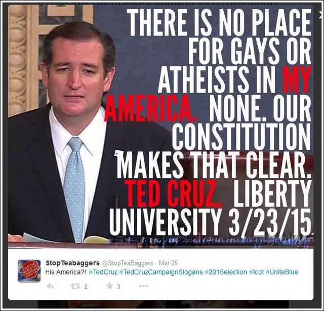 Two False Ted Cruz Quotes Meant To Malign Religio Political Talk Rpt